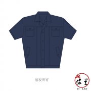 夏季半袖工作服定制