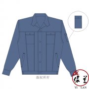 深灰色防静电工作服定做