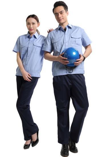 吸汗透气工作服定做